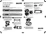 Preview for 1 page of Sanyo VA-DK03 Instruction Manual