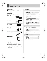 Предварительный просмотр 3 страницы Sanyo VA-EXD1B Instruction Manual