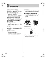 Preview for 4 page of Sanyo VA-EXD1B Instruction Manual