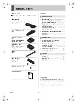 Предварительный просмотр 2 страницы Sanyo VA-EXH Instruction Manual