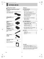 Предварительный просмотр 58 страницы Sanyo VA-EXH Instruction Manual