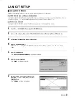 Предварительный просмотр 3 страницы Sanyo VA-LANC100 Instruction Manual