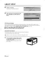 Предварительный просмотр 4 страницы Sanyo VA-LANC100 Instruction Manual