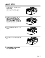 Предварительный просмотр 5 страницы Sanyo VA-LANC100 Instruction Manual