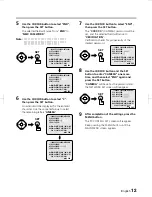 Предварительный просмотр 13 страницы Sanyo VA-LANC100 Instruction Manual