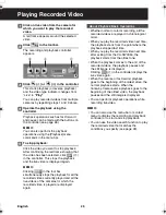 Preview for 26 page of Sanyo VA-SW3050 Instruction Manual