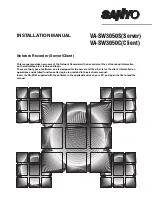 Sanyo VA-SW3050S Installation Manual preview