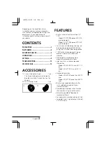 Preview for 2 page of Sanyo VCC-3700P Instruction Manual