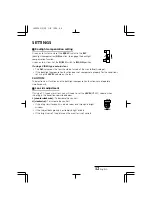 Preview for 13 page of Sanyo VCC-3700P Instruction Manual