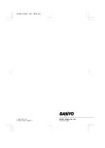 Preview for 16 page of Sanyo VCC-3700P Instruction Manual