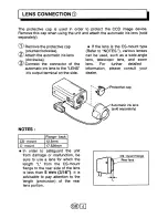 Предварительный просмотр 6 страницы Sanyo VCC-3974P Instruction Manual