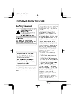 Preview for 4 page of Sanyo VCC-5974 Instruction Manual