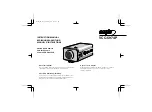 Предварительный просмотр 1 страницы Sanyo VCC-5974P Instruction Manual