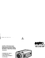 Sanyo VCC-6572P Instruction Manual предпросмотр