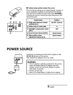 Preview for 6 page of Sanyo VCC-7812P Instruction Manual