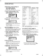 Preview for 21 page of Sanyo VCC-9000EBCP/EBSP Instruction Manual