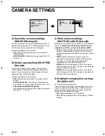 Preview for 26 page of Sanyo VCC-9000EBCP/EBSP Instruction Manual