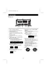 Предварительный просмотр 4 страницы Sanyo VCC-9250P Instruction Manual