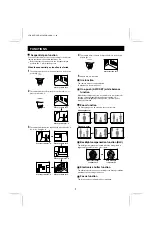 Предварительный просмотр 8 страницы Sanyo VCC-9250P Instruction Manual