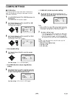 Preview for 21 page of Sanyo VCC-9300 Instruction Manual