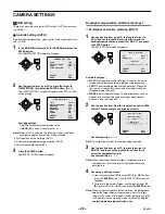 Preview for 23 page of Sanyo VCC-9300 Instruction Manual