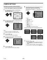 Preview for 24 page of Sanyo VCC-9300 Instruction Manual