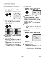 Preview for 25 page of Sanyo VCC-9300 Instruction Manual