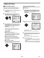 Preview for 27 page of Sanyo VCC-9300 Instruction Manual