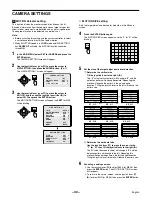 Preview for 31 page of Sanyo VCC-9300 Instruction Manual