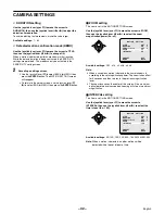 Preview for 33 page of Sanyo VCC-9300 Instruction Manual