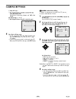 Preview for 35 page of Sanyo VCC-9300 Instruction Manual