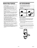 Предварительный просмотр 3 страницы Sanyo VCC-9300P Instruction Manual