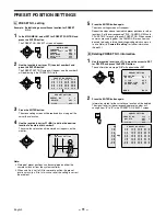 Предварительный просмотр 12 страницы Sanyo VCC-9300P Instruction Manual