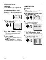 Предварительный просмотр 16 страницы Sanyo VCC-9300P Instruction Manual