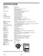 Предварительный просмотр 52 страницы Sanyo VCC-9400 Instruction Manual