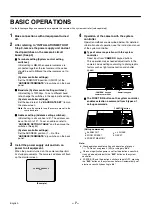 Предварительный просмотр 8 страницы Sanyo VCC-9400P Instruction Manual