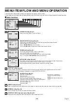 Предварительный просмотр 9 страницы Sanyo VCC-9400P Instruction Manual