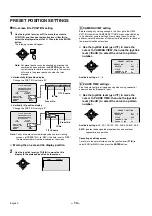 Preview for 14 page of Sanyo VCC-9400P Instruction Manual