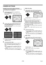 Предварительный просмотр 31 страницы Sanyo VCC-9400P Instruction Manual