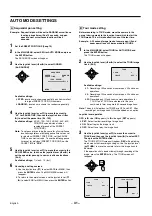 Предварительный просмотр 42 страницы Sanyo VCC-9400P Instruction Manual