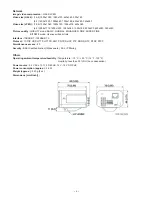 Предварительный просмотр 4 страницы Sanyo VCC-HD2100 - Full HD 1080p Network Camera Service Manual