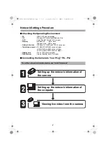 Предварительный просмотр 8 страницы Sanyo VCC-HD4000 - Network Camera Instruction Manual