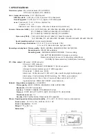 Предварительный просмотр 4 страницы Sanyo VCC-HD4000 - Network Camera Service Manual