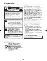 Preview for 3 page of Sanyo VCC-N4598PC Instruction Manual