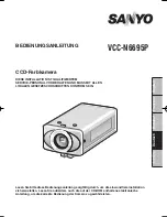 Preview for 61 page of Sanyo VCC-N4598PC Instruction Manual