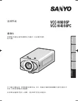 Preview for 81 page of Sanyo VCC-N4598PC Instruction Manual