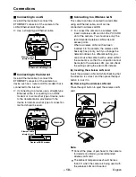 Предварительный просмотр 11 страницы Sanyo VCC-WB2000 Instruction Manual