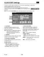 Предварительный просмотр 44 страницы Sanyo VCC-WB2000 Instruction Manual