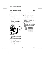 Preview for 55 page of Sanyo VCC-WB4000 Instruction Manual