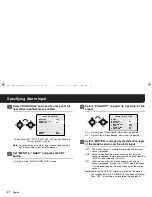 Preview for 42 page of Sanyo VCC-WD8575P Instruction Manual